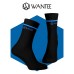Ponožky Basic Black and Blue Wantee 10-pack