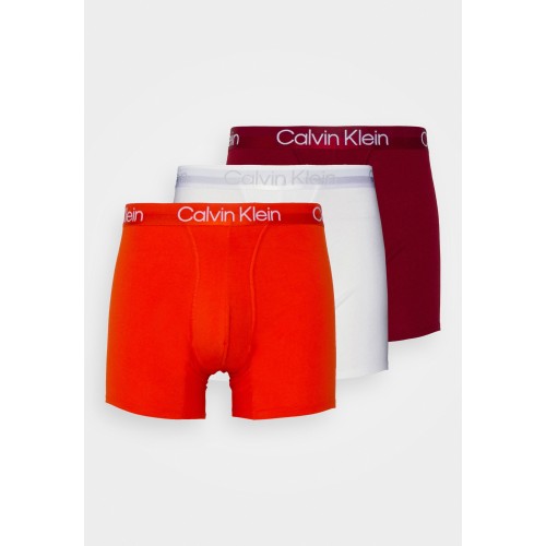 Pánske boxerky Calvin Klein Modern Structure CTN-Boxer Brief oranžové, biele, bordové 3-pack Pánske boxerky Calvin Klein Modern Structure CTN-Boxer Brief oranžové, biele, bordové 3-pack