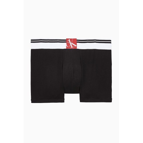 Pánske boxerky Calvin Klein CK ONE Red Logo čierne