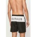 Pánske plavky Calvin Klein Medium Drawstring čierne