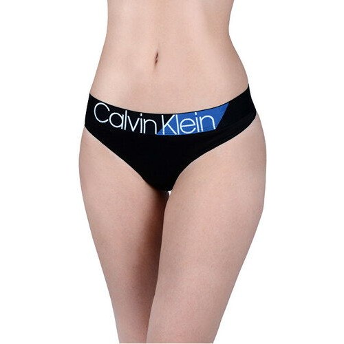 Dámske nohavičky Calvin Klein W/Commodore blue Bikini čierne Dámske nohavičky Calvin Klein W/Commodore blue Bikini čierne