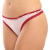 Dámske tangá Calvin Klein Bottoms up Refresh Thong čierne, biele, červené 3-pack