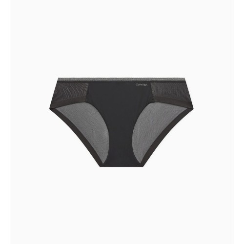Dámske nohavičky Calvin Klein Sculpted Mesh Bikini čierne Dámske nohavičky Calvin Klein Sculpted Mesh Bikini čierne