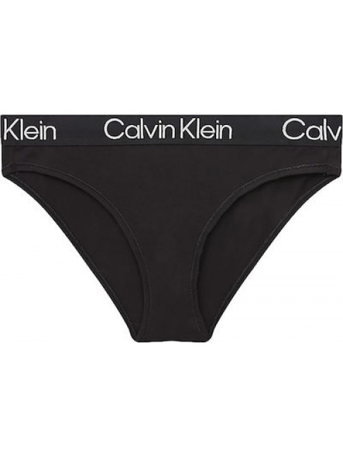 Dámske nohavičky Calvin Klein Structure Cotton Cheeky Bikini čierne