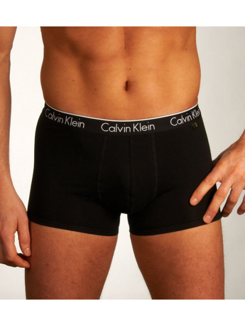 Pánske boxerky Calvin Klein One Cotton čierne 