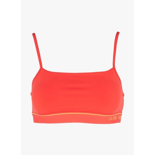 Dámska športová podprsenka Calvin Klein CK ONE Unlined Bra červená Dámska športová podprsenka Calvin Klein CK ONE Unlined Bra červená