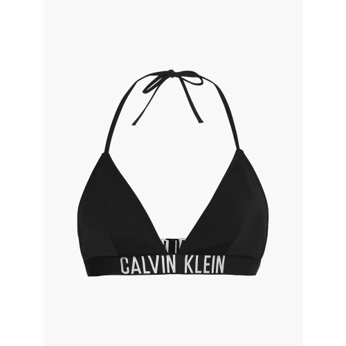 Dámsky Plavky Triangle Bikini Top Calvin Klein Intense Power čierny Dámsky Plavky Triangle Bikini Top Calvin Klein Intense Power čierny