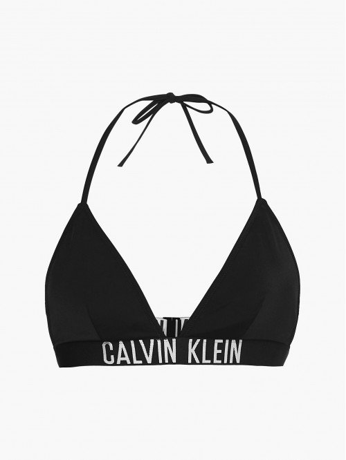 Dámsky Plavky Triangle Bikini Top Calvin Klein Intense Power čierny