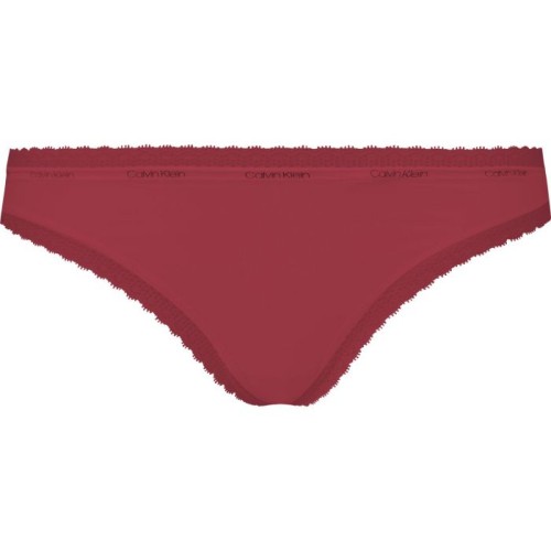 Dámske tangá Calvin Klein Bottoms Up Refresh string bordové