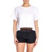 Dámske tričko Calvin Klein Cropped Tee biele