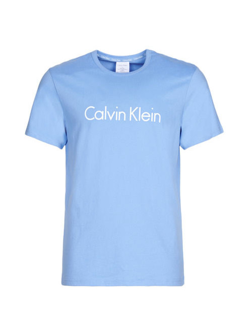Pánske tričko Calvin Klein SS Crew Neck svetlomodré