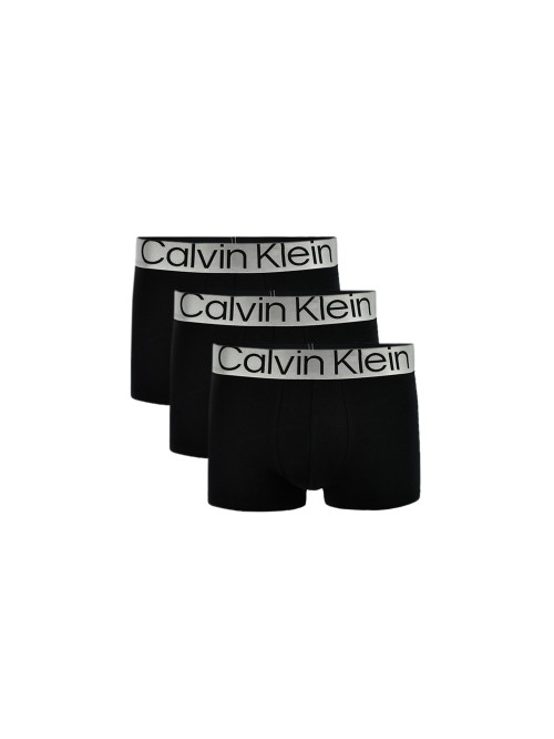 Pánske boxerky Calvin Klein CKR Steel Cotton-Trunk čierne 3-pack