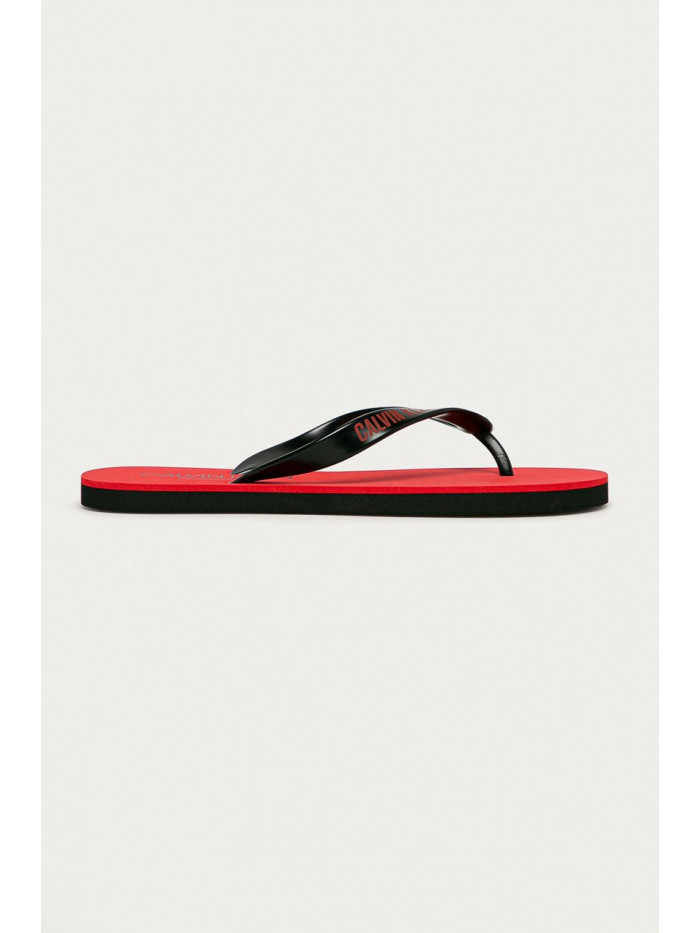 Pánske žabky Calvin Klein Swimwear červené
