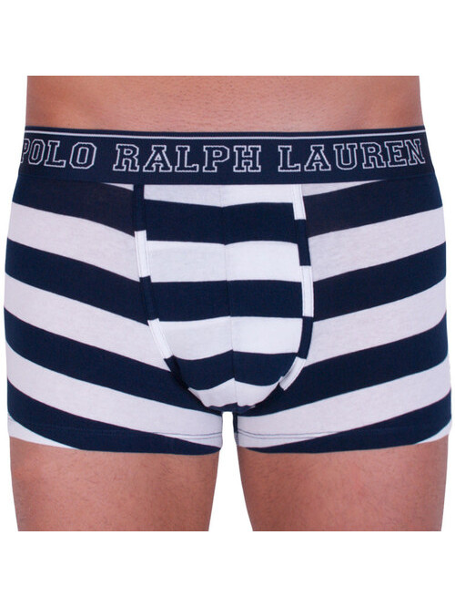 Pánske boxerky Polo Ralph Lauren Rugby Stripe bielo-modré