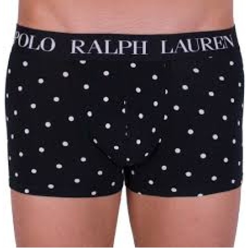 Pánske boxerky Polo Ralph Lauren Print Classic Trunk čierne bodkované Pánske boxerky Polo Ralph Lauren Print Classic Trunk čierne bodkované