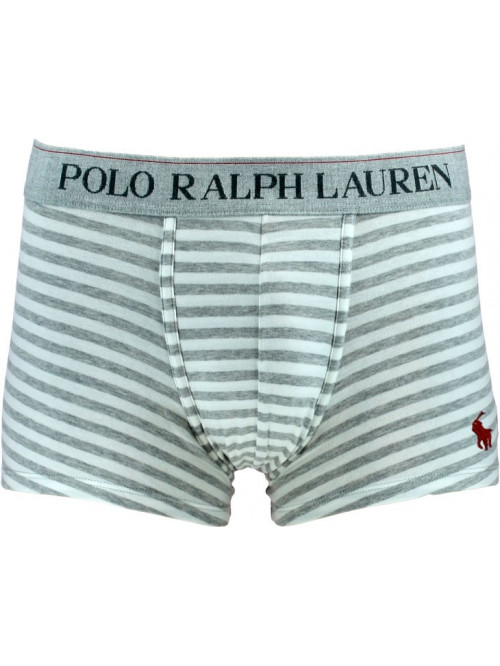 Pánske boxerky Polo Ralph Lauren Spring Heather Nevis Stripe sivé