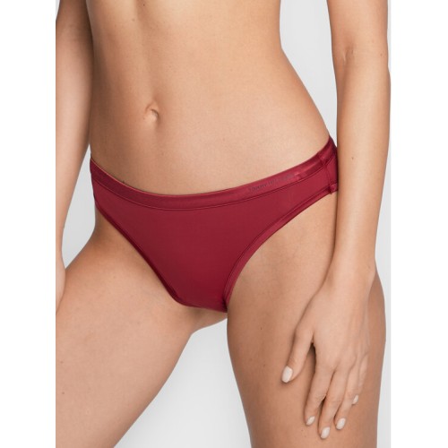 Dámske tangá Tommy Hilfiger Tailored Comfort M&S Thong Bordové