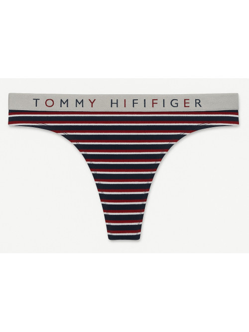 Dámske tangá Tommy Hilfiger Thong Stripe Coordinate Panty