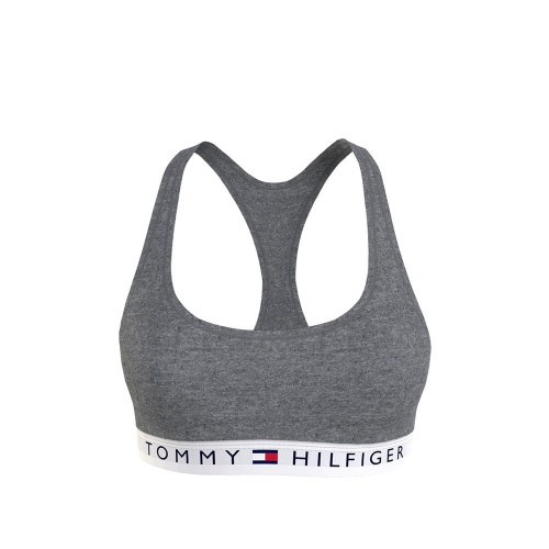 Dámska podprsenka Tommy Hilfiger Bralette sivá Dámska podprsenka Tommy Hilfiger Bralette sivá