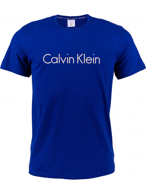Pánske tričko Calvin Klein SS Crew Neck tmavomodré