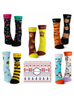 Ponožky Divoké Zvieratá Wantee 5-pack darčekov... Ponožky Divoké Zvieratá Wantee 5-pack darčekov...