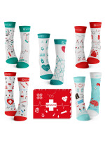 Ponožky Medical Wantee 5-pack darčekový box Ponožky Medical Wantee 5-pack darčekový box