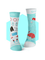 Ponožky Medical Blue Wantee Ponožky Medical Blue Wantee