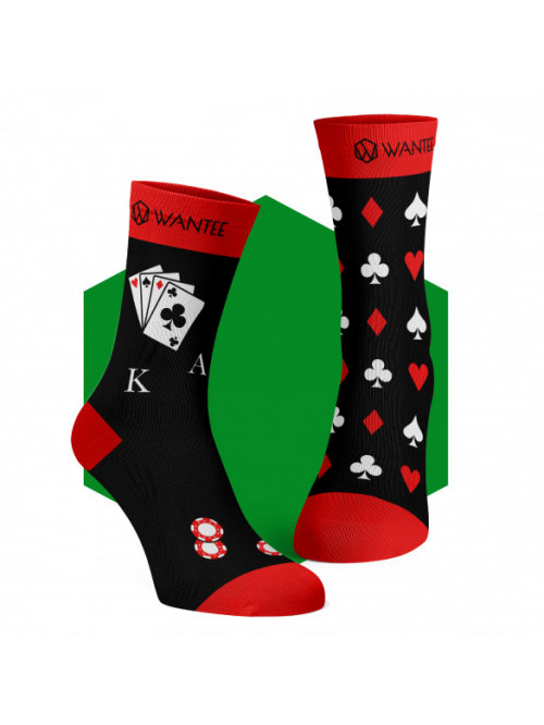 Ponožky Poker Wantee
