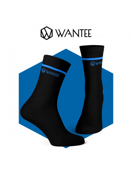 Ponožky Basic Black and Blue Wantee