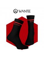 Ponožky Basic Black and Red Wantee Ponožky Basic Black and Red Wantee