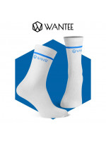 Ponožky Basic White and Blue Wantee Ponožky Basic White and Blue Wantee