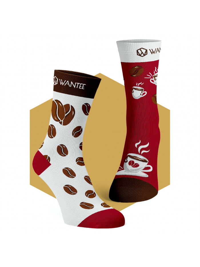 Ponožky Kávička Wantee