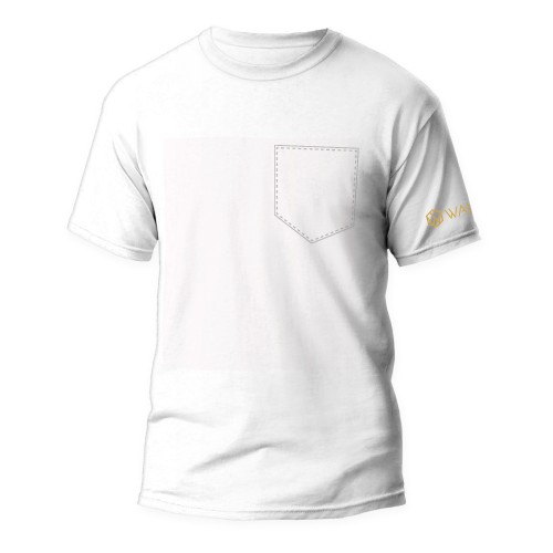 Pánske Tričko Pure White Wantee biele Pánske Tričko Pure White Wantee biele