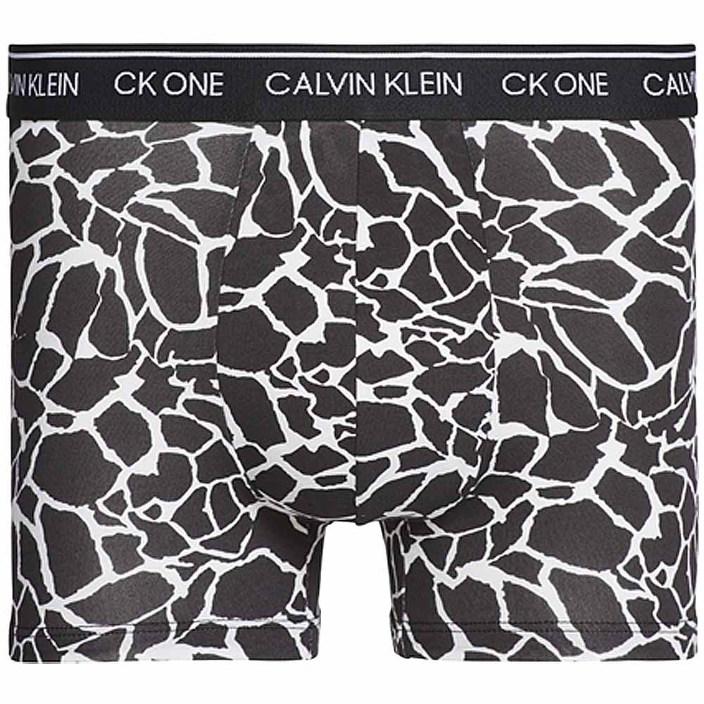 Pánske boxerky Calvin Klein CK One Animal čierne