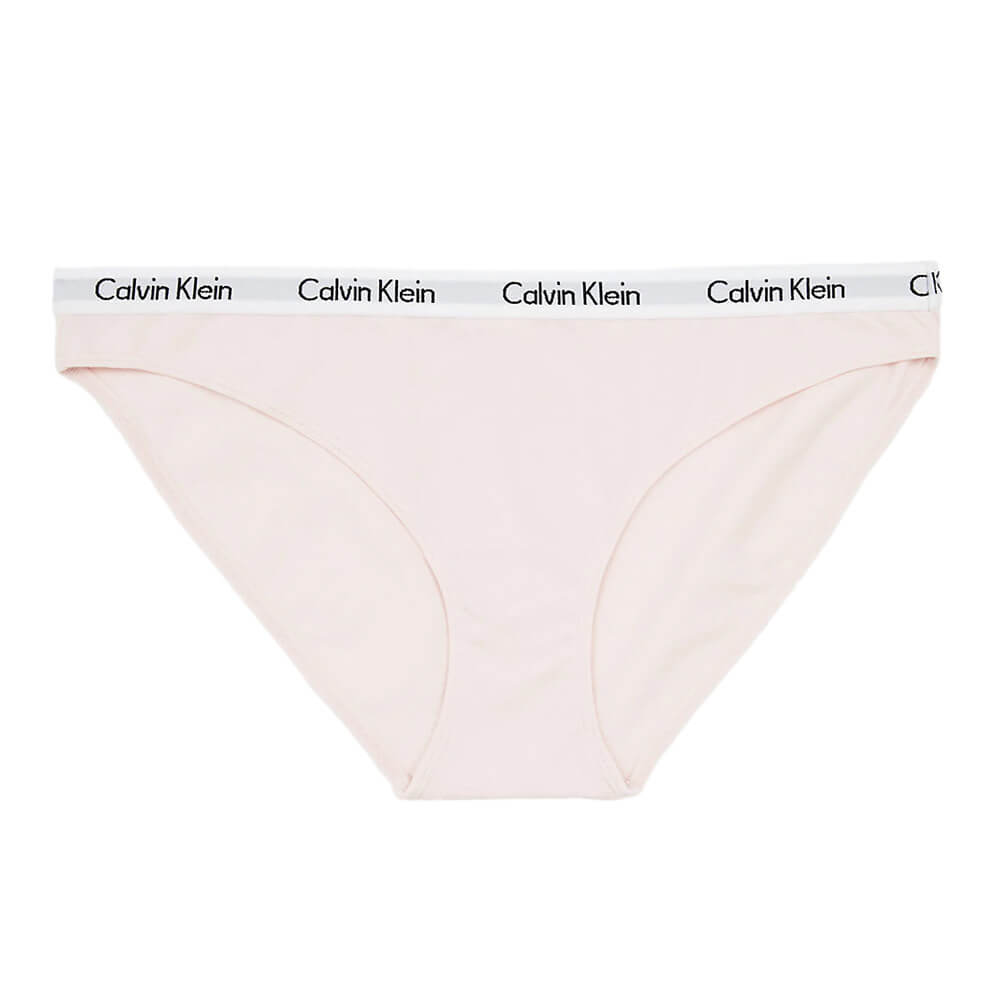 Dámske nohavičky Calvin Klein Carousel Stretch Cotton Classic Bikini Brief ružové