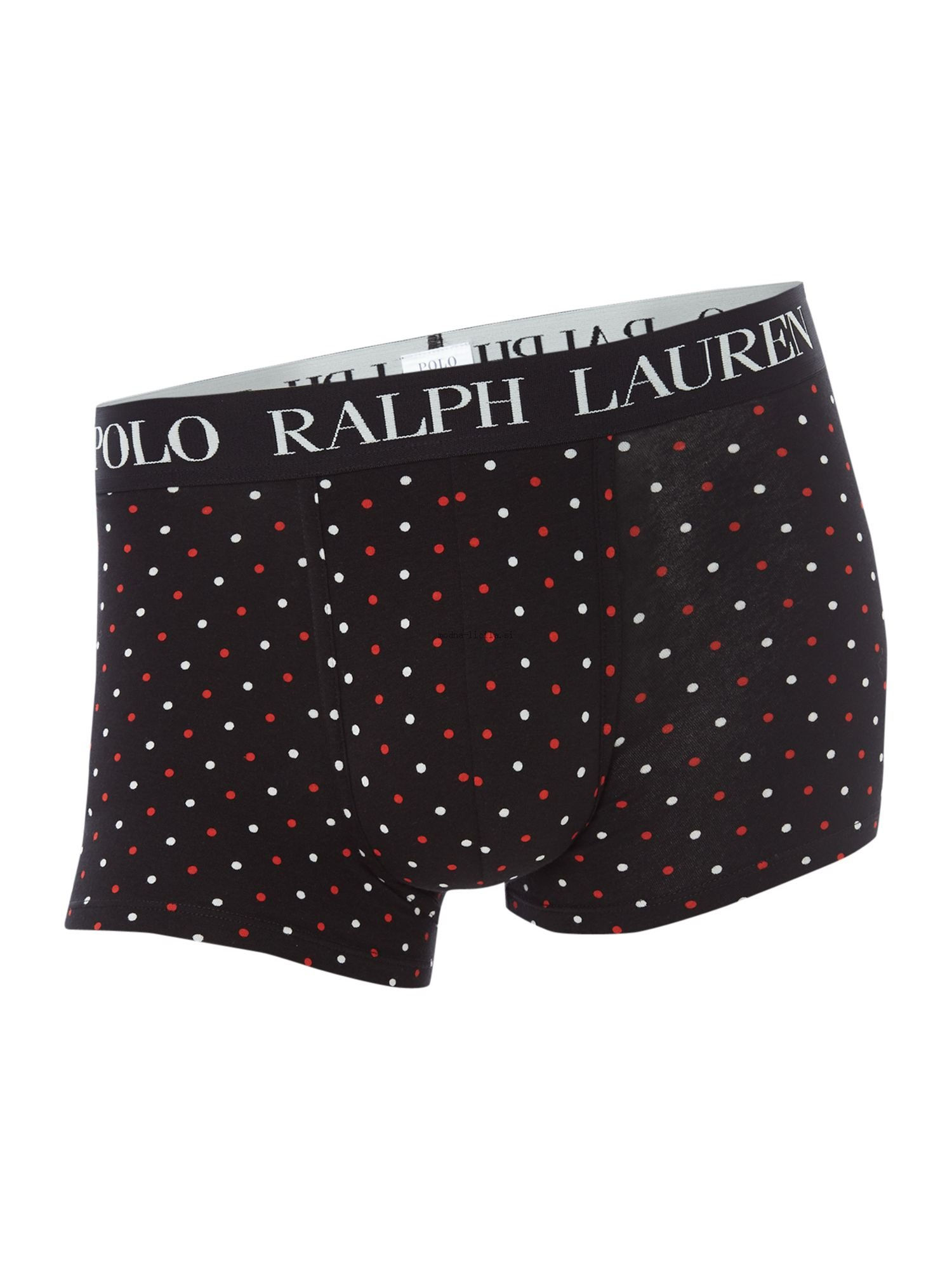 Pánske boxerky Polo Ralph Lauren Black Multi Polka Dot čierne