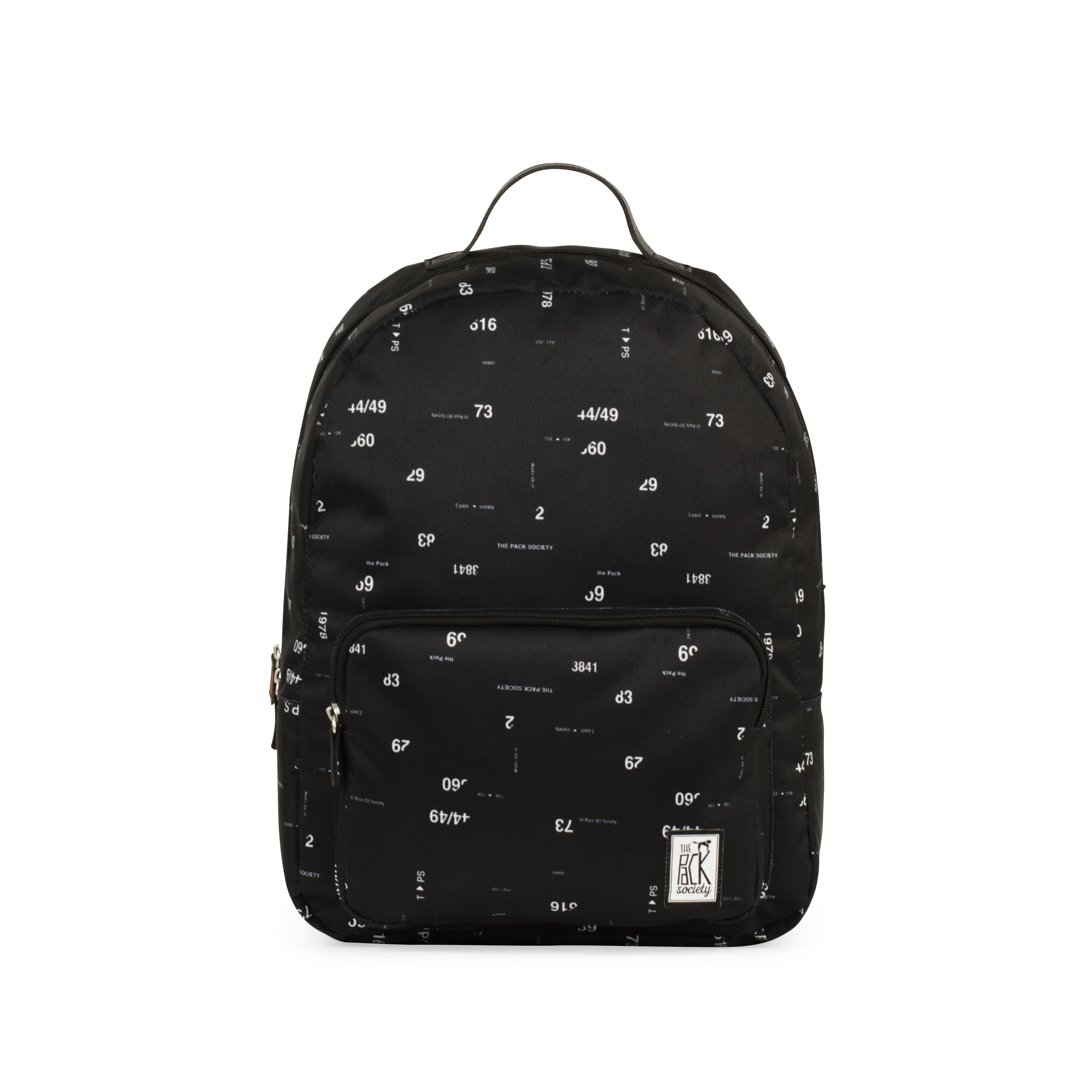 Batoh TPS Classic Backpack - Black Numbers All-over