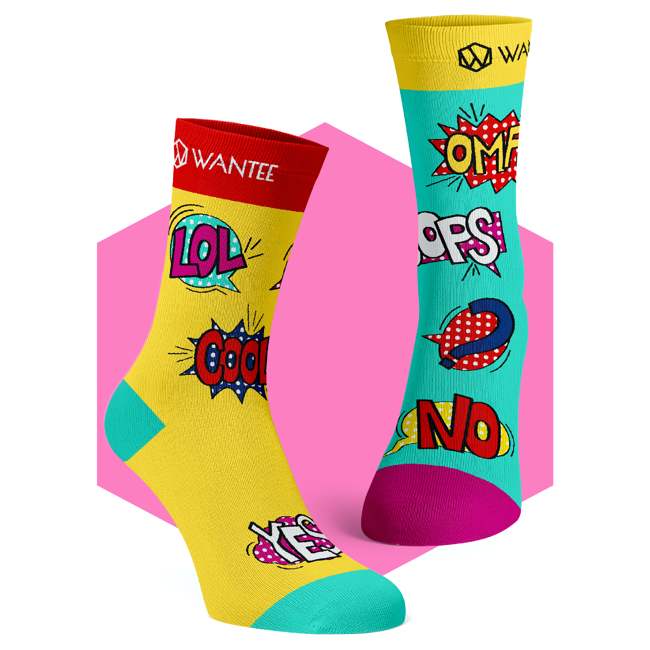 Ponožky Yes Or No Wantee